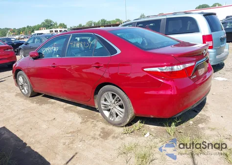 2016 Toyota Camry Se z USA, uszkodzony, nr VIN 4T1BF1FK7GU524086